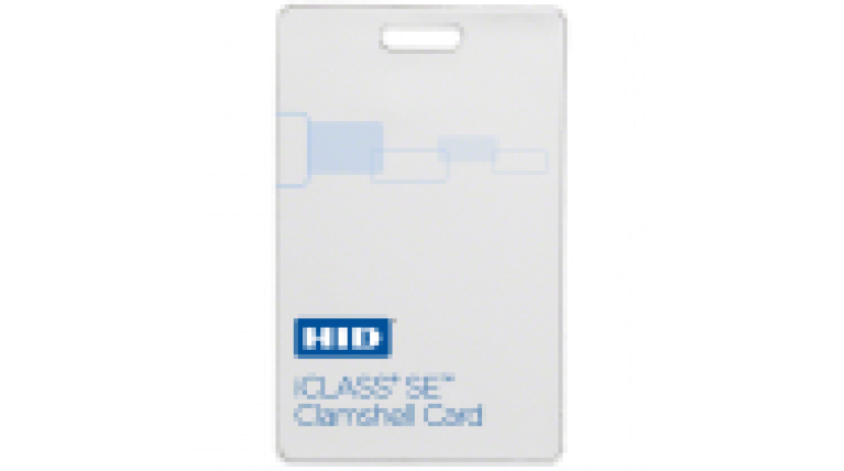 HID 3350 iCLASS SE Clamshell Card
