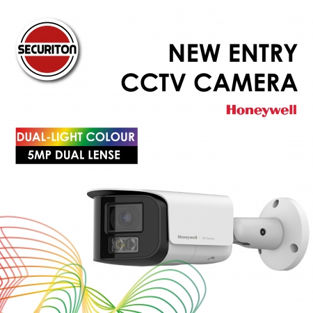 NEW ENTRY- Honeywell CCTV Camera Dual-Light, 5MP Dual Lense